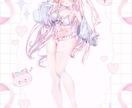 ドキっ♡とするイラストお描きします 他SNSにて実績多数の絵師がお描きいたします イメージ2