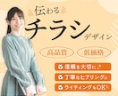格安チラシ作成！チラシフライヤーデザイン制作します チラシ 作成 デザイン 低価格 早い 商品 食品 化粧品 イメージ1