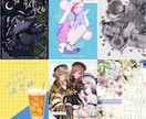 同人誌・電子書籍の表紙デザイン承ります ジャンル問わずご希望に合わせて制作いたします！ イメージ1