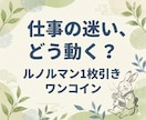 仕事の迷いに♪ルノルマンで次の一手を占います お茶飲み感覚で★仕事・決断のモヤモヤスッキリと♪初めてさんも イメージ1