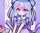病みかわで萌えな女の子のイラスト描きます その他の雰囲気も勿論OK！"可愛い"を表現するのが得意です イメージ5