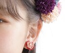 オシャレなピアスをつくります シンプルだけどすごく可愛い水引ピアス❁⃘ イメージ5