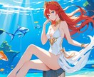 綺麗なお姉さんのイラストを描きます 挿絵や表紙などに必要なイラストを描きます（オリジナル） イメージ1