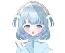 IRIAMやTRPGで使えます 天使界隈の女の子の立ち絵、adpt、キャラ販売 イメージ4