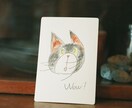 あなたの猫ちゃんをポストカードに描きます 美大卒が描く世界に1枚のポストカードで愛猫を飾ろう イメージ4