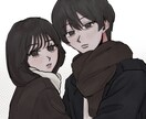 イラスト風似顔絵描きます キラキラかわいい！アニメイラスト風の似顔絵お描きします！ イメージ2