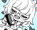 かわいいSNSアイコン、ちびキャライラスト描きます 似顔絵、オリキャラ、とにかくイラストがほしいあなたに！ イメージ6