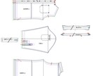 パターン(型紙)のサイズ展開を承ります 20年の経験×CAD｜丁寧に高品質を納品 イメージ1