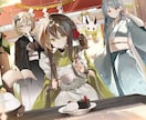 可愛い女の子キャラクター描きます 可愛く綺麗で、細かいイラストを描きます！ イメージ5