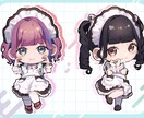 グッズやアイコン等のSDキャライラスト作成承ります ちまっとムチっとしたイラストが得意です◉ イメージ3