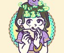 あなたの大好きを詰め合わせた似顔絵作ります ポップな似顔絵であなたの個性をアピールしてみませんか？ イメージ1