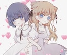 最短1日♡アイコン作成します きゅんとときめく可愛いアイコンを描かせて下さい！ イメージ1