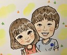 あたたかくて可愛い似顔絵【色紙納品】描きます 匿名配送なので安心に利用していただけます。 イメージ6