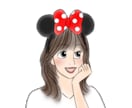 ディズニー風◎かわいい似顔絵を描きます SNSのアイコンやプレゼントなどに♡ イメージ4