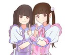 アニメ風の似顔絵を提供します お好きなアイドルや、ご家族、ご友人などをイラスト化します! イメージ1