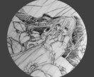 SNSで使える可愛いキャラクターイラストを描きます 優しく淡い色、明るく元気な表情…など、様々に対応します❁¨̮ イメージ2