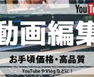 YouTube動画編集します カットやテロップ、BGMなど格安で承ります！ イメージ1
