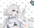 あなたのオリジナルキャラクターの立ち絵描きます 鑑賞/ゲーム/TRPG/動画　キャラデザ無料です。 イメージ1