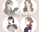 商用OK◎ SNS映えするかわいいアイコン描きます 【美容・配信・ビジネス・SNS用】 イメージ4
