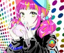 Twitter・LINE等のアイコン作成します あなたの好きな形をアイコンにします・可愛いキャラクターなど イメージ1