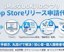 iOSアプリのストア申請・リリース作業を代行します 【Mac不要】迅速な対応であなたのアプリをリリースさせます イメージ1