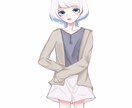 立ち絵イラスト作成します キャラクターデザイン立ち絵イラストを制作します イメージ9
