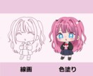可愛いちびキャラ,SDキャラ制作致します アイコンやサムネ、グッズなどにも！！！ イメージ3