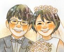お手頃価格！！シンプルで可愛い似顔絵描きます プレゼントにも大人気♡気軽に飾れるやさしいタッチ♡ イメージ2