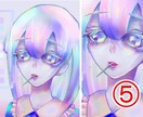商用無料、二次利用無料！イラスト、アイコン描きます SNS、動画用、何でも！ご希望の絵柄でイラストを作成します。 イメージ5
