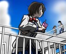 簡単なリクエストを伺い夏空イラストお任せで描きます 簡単なリクエストだけ伺い、お任せで夏の一枚絵を描きます イメージ2