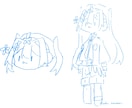 ゆるっとかわいい♡イラスト制作致します ゆるっとかわいくお姿を描きます イメージ1