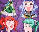 アイコン・ヘッダー・漫画等お描きします 漫画、線画、カラーお任せください。 イメージ2