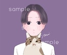 柔らかな印象の似顔絵、アイコンを描きます 柔らかだけど印象的なイラストです。 イメージ5