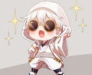 ぷにぷに可愛いSDイラスト描きます 男女どんなキャラクターでも幅広く対応 イメージ3