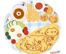 美味しそうなポップな食べ物のイラストを描きます アイコンだけではなく３Dテクスチャなど様々な用途に使えます イメージ3