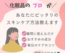 美容のプロがあなたにピッタリのスキンケア教えます 日本化粧品検定１級、美容の専門家がカウンセリングします イメージ1