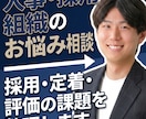採用・定着・評価の課題を整理します 制度だけで終わらない組織づくり イメージ1