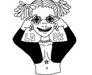 ポップで少しサイケ混じりの可愛い絵を提供します アイコンなどに激推し！みんなとかぶらない可愛いアイコンを！！ イメージ4