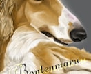 愛犬、ペットの似顔絵を描きます 可愛いペットの似顔絵をリアルタッチで描いています イメージ1