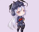 商用利用OK！可愛いくて綺麗なミニキャラを描きます SNSのアイコン、グッズ、おはVなんでも使えます！ イメージ6