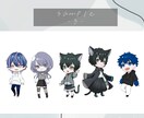 あなたのミニキャラ作成します SNSのアイコンや、配信、プレゼントにも！ イメージ4