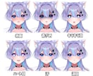 ハイクオリティなLive2dモデルを制作します キャラデザ～モデリングまで！！ イメージ4