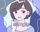 SNS向けのカラフルなアイコンを作成いたします シンプルで可愛いイラストでアイコンを描きます。 イメージ2