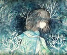 透明感のある水彩イラスト制作します MV、CDジャケット、本の表紙、挿絵など イメージ1