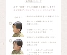 お洒落なファーストヘアカットアートお作りします シルエットアートとしてインテリアやプレゼントにも❤︎ イメージ4