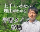 上手くいかない理由がわかる「学習タイプ」診断します 「なんでうまくいかないんだろう…」が解決します！ イメージ1