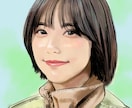 さまざまなタッチで綺麗な似顔絵を描きます ほどよくリアル・ほどよくデフォルメで色々な用途に使えます イメージ1