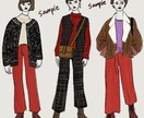 シンプルお洒落なイラストお描きします 挿絵や表紙などにご使用いただけます！ イメージ4