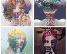 SNS用大人向け世界観のある厚塗りイラスト描きます 重厚感があり世界観のある大人向けの厚塗りイラスト制作します イメージ3