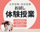 古文・小論文・総合型選抜入試対策の体験授業します 大学受験指導歴26年プロ講師マキ先生が合格をサポート！ イメージ1